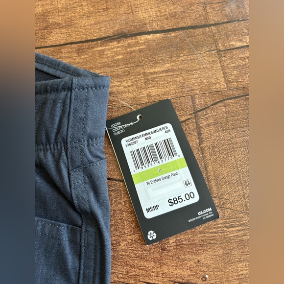 NWT| Under Armour Cargo Pants | grey sz 4 - Picture 3 of 8